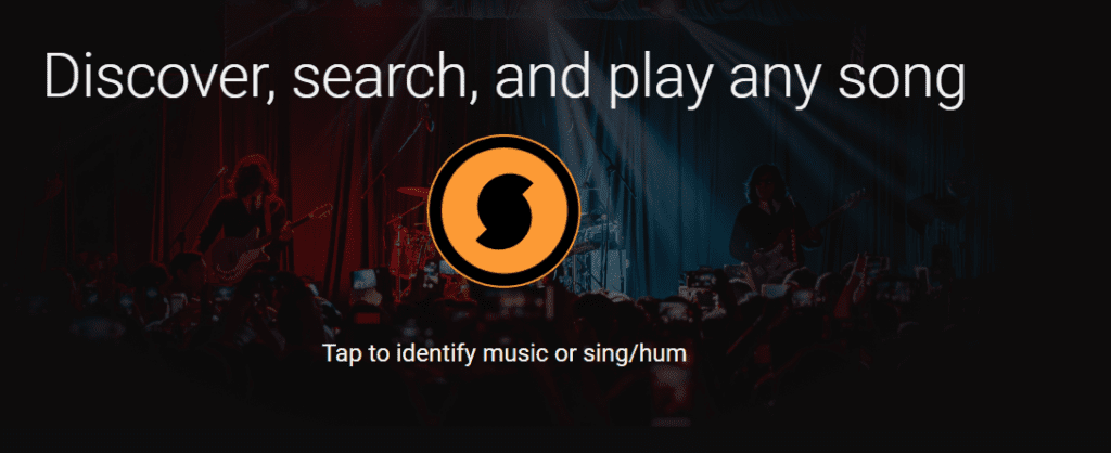 Discover, search, and play any song using Midomi