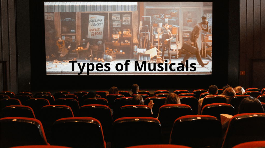 Different types of musicals.